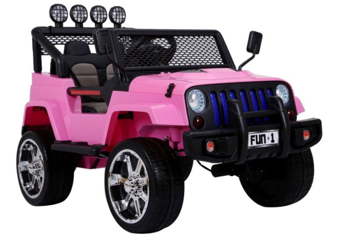 Jeep na akumulator Raptor Drifter 2388 rózowy